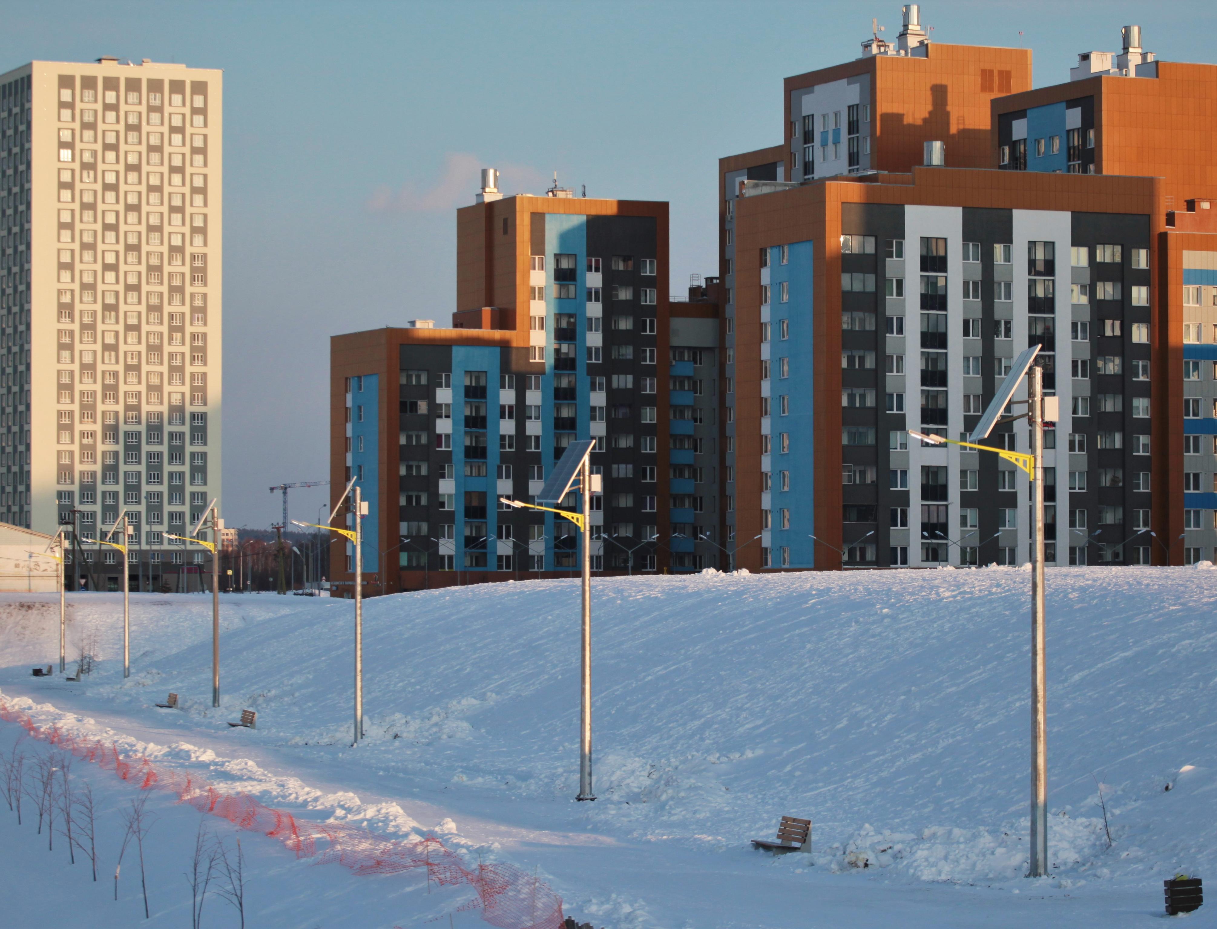 Парк Екатеринбурга будет освещаться за счет энергии солнца