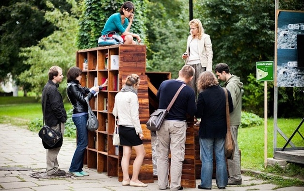 Проект «Книги в парках» нуждается в книгах