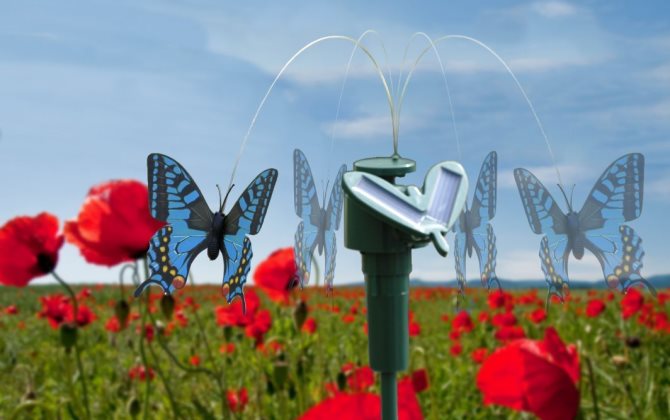 Солнечные батареи будут изготавливать в форме крыльев бабочки