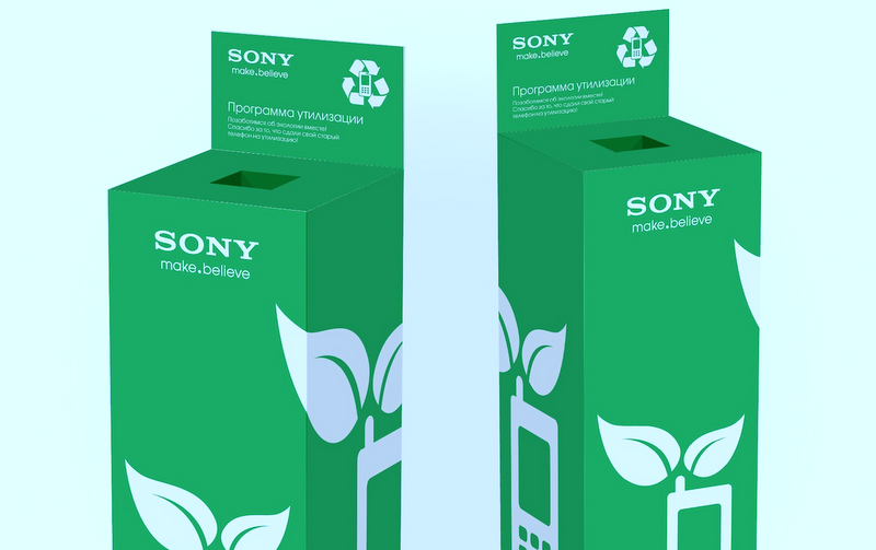 Sony принимает старые телефоны на переработку по всей России