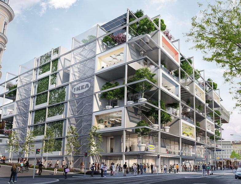 IKEA открыла первый «зеленый» магазин в Вене