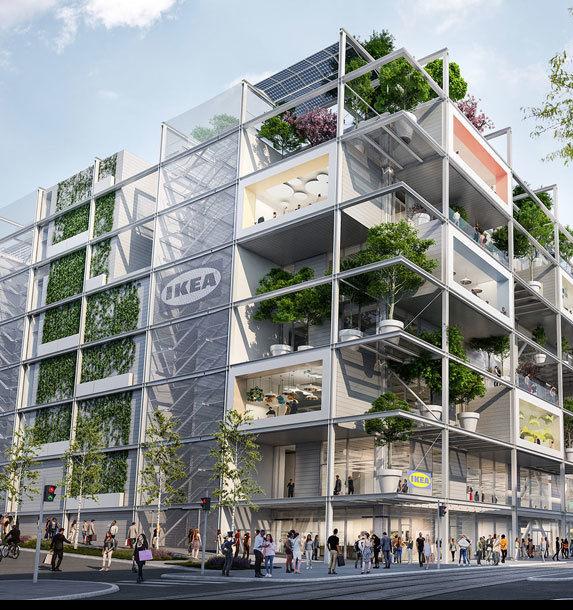 IKEA открыла первый «зеленый» магазин в Вене