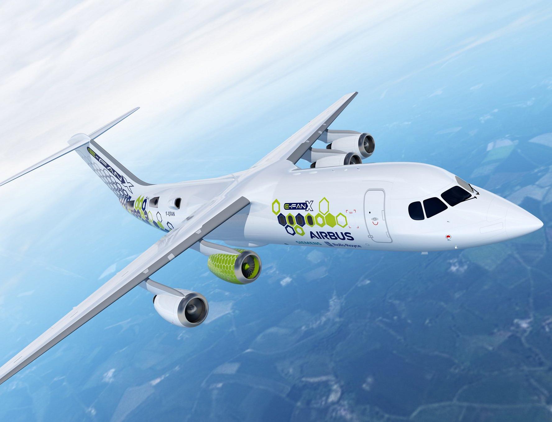 Airbus разработает первый в мире самолет без вредных выбросов
