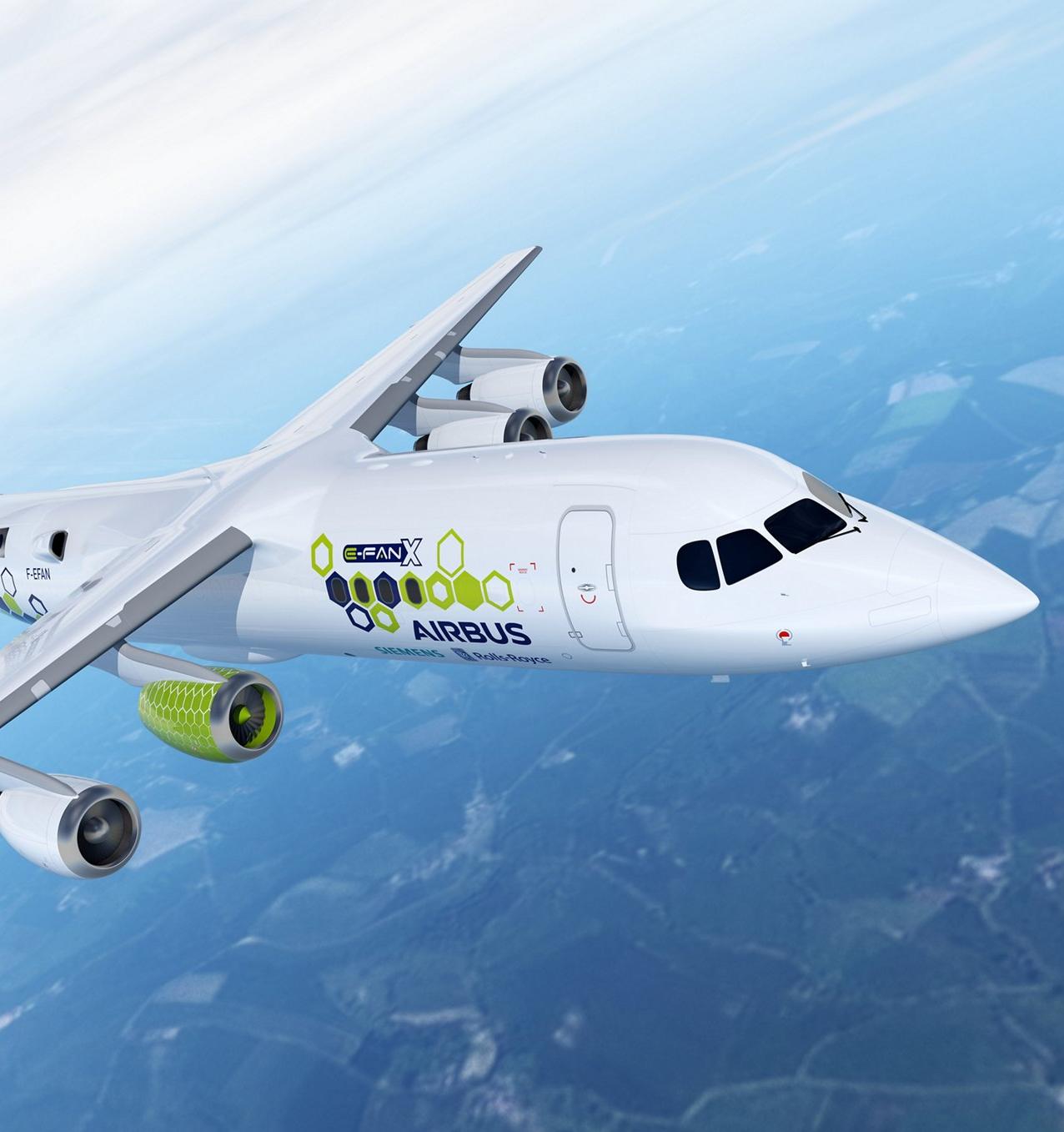 Airbus разработает первый в мире самолет без вредных выбросов