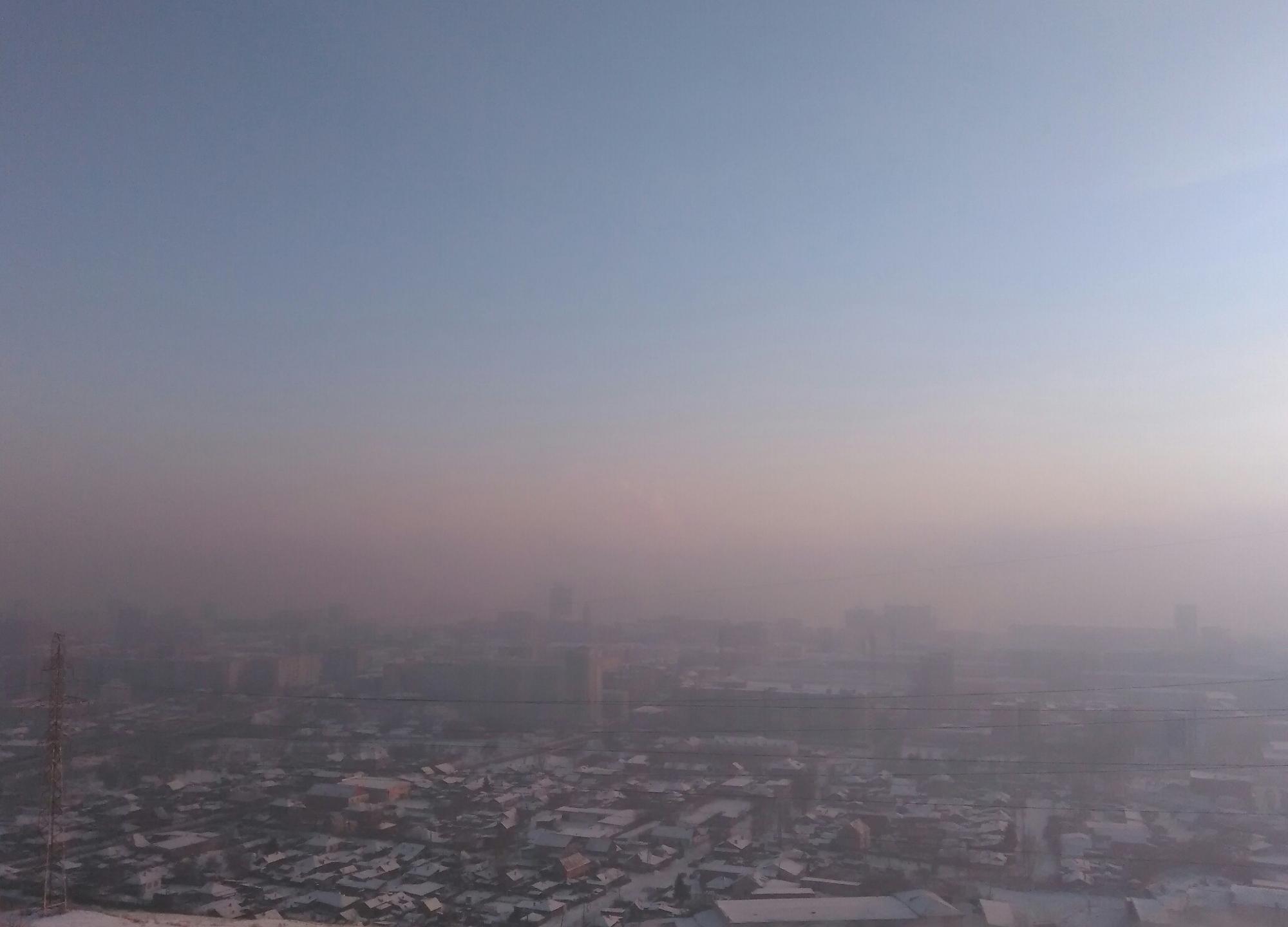 В Красноярске стало невозможно дышать из-за смога