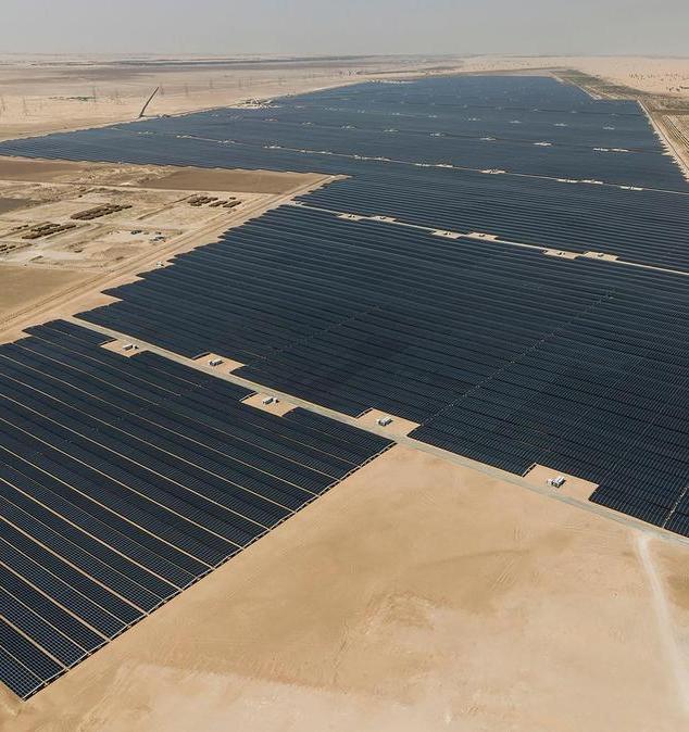 В ОАЭ построят крупнейшую в мире солнечную ферму