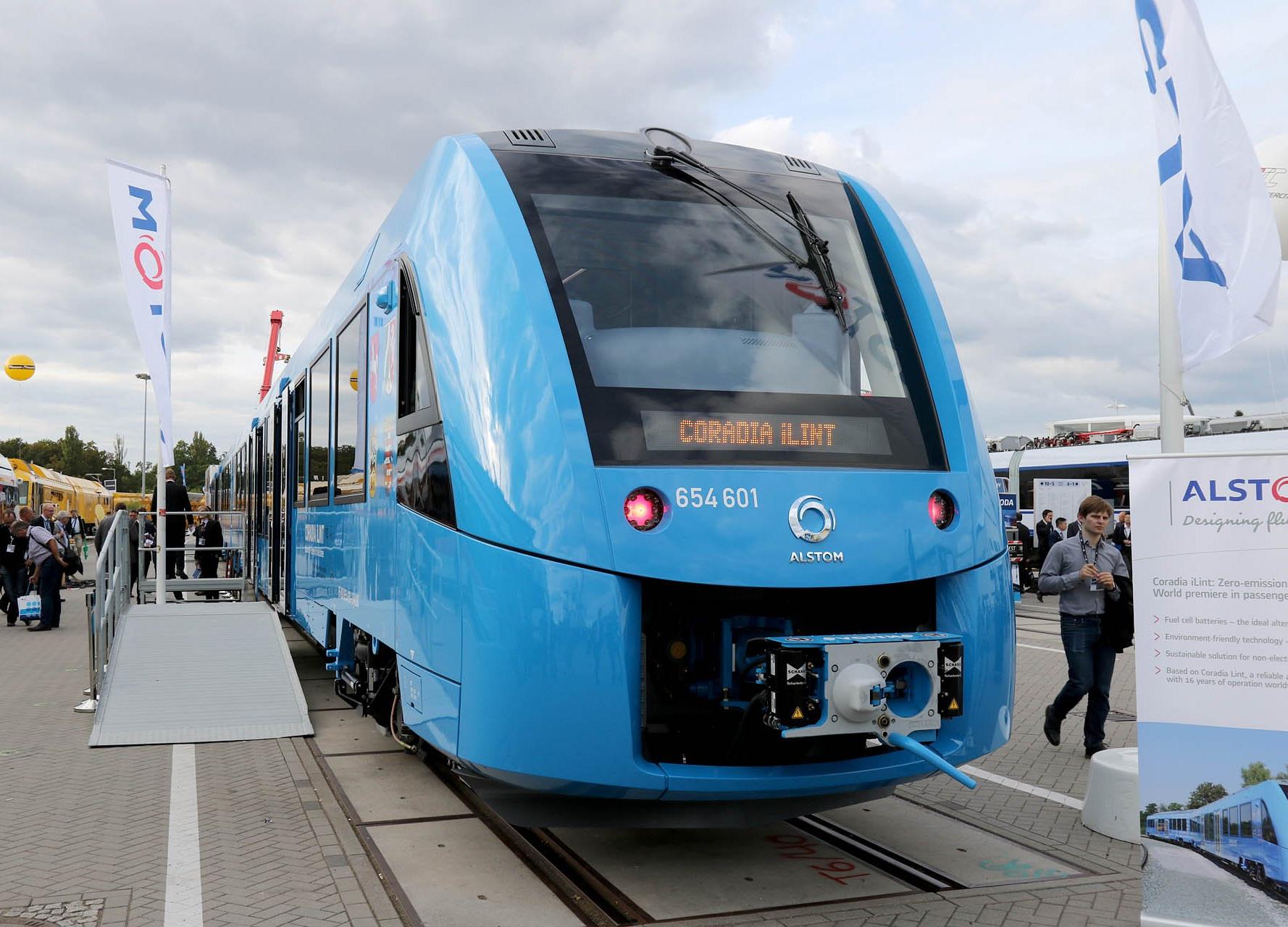 В Германии тестируют первые поезда на водородном топливе