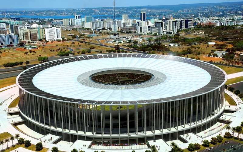 Бразильский футбольный стадион вырабатывает электроэнергию с помощью солнца
