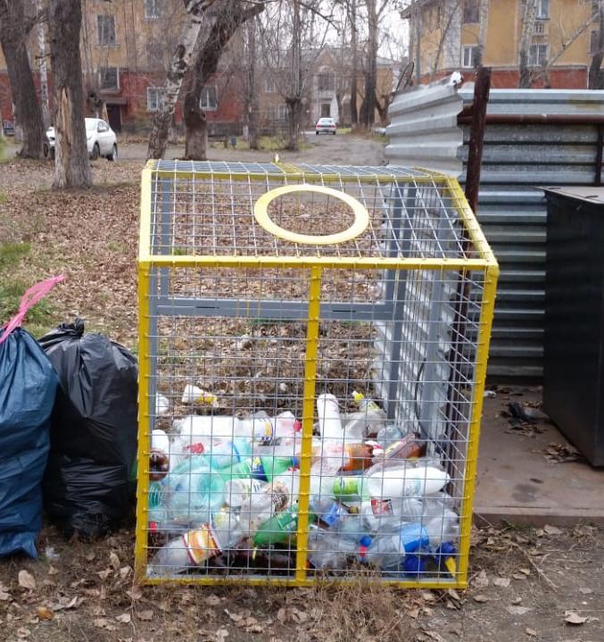Личный опыт: как жительница Бийска организовала сбор пластика у себя во дворе