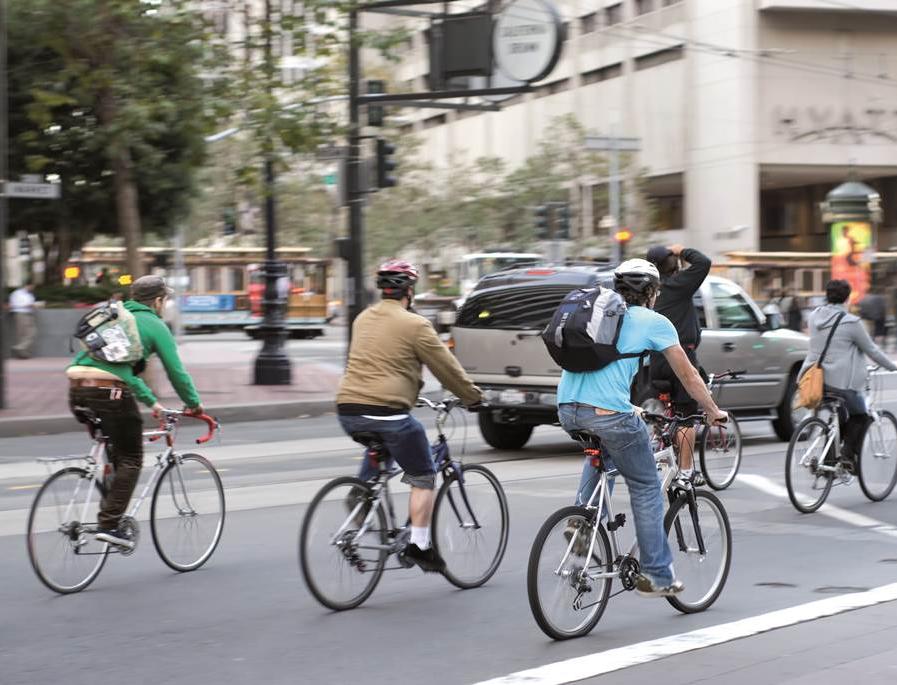 На вебинаре расскажут, как безопасно передвигаться по городу на велосипеде
