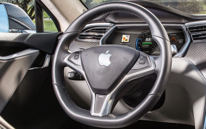 Apple работает над созданием электромобиля