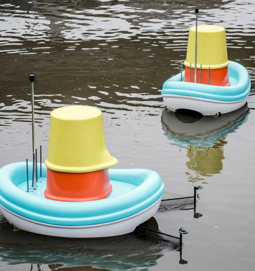 IKEA выпустила лодки для сбора мусора из рек