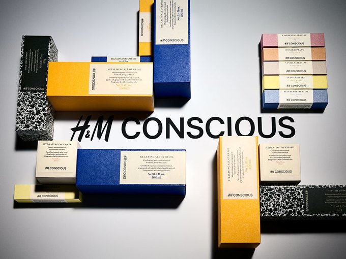 H&M запустит линию органической косметики