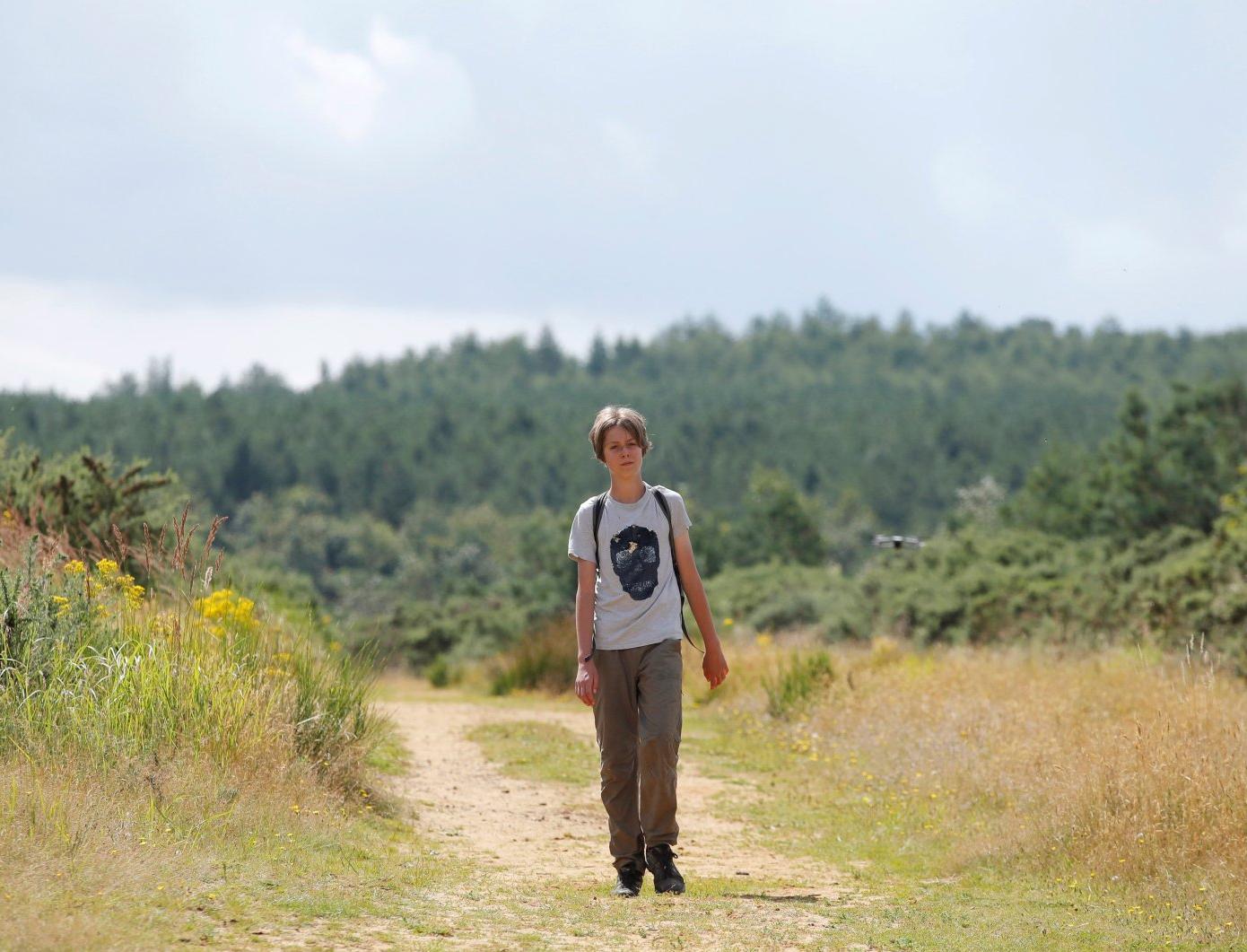 11-летний англичанин отправился в пеший поход, чтобы привлечь внимание к проблемам экологии