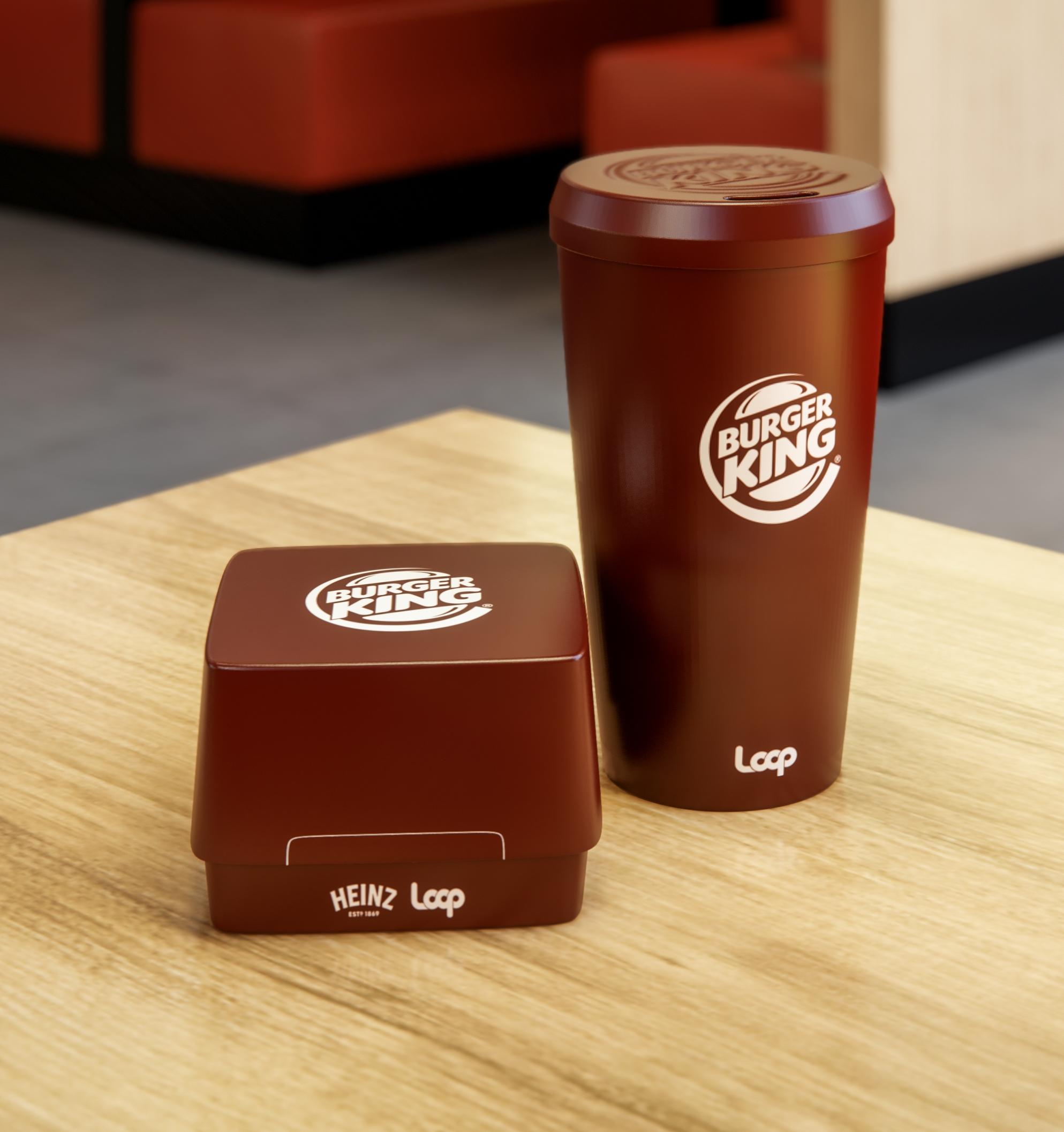 Burger King внедряет многоразовые упаковки
