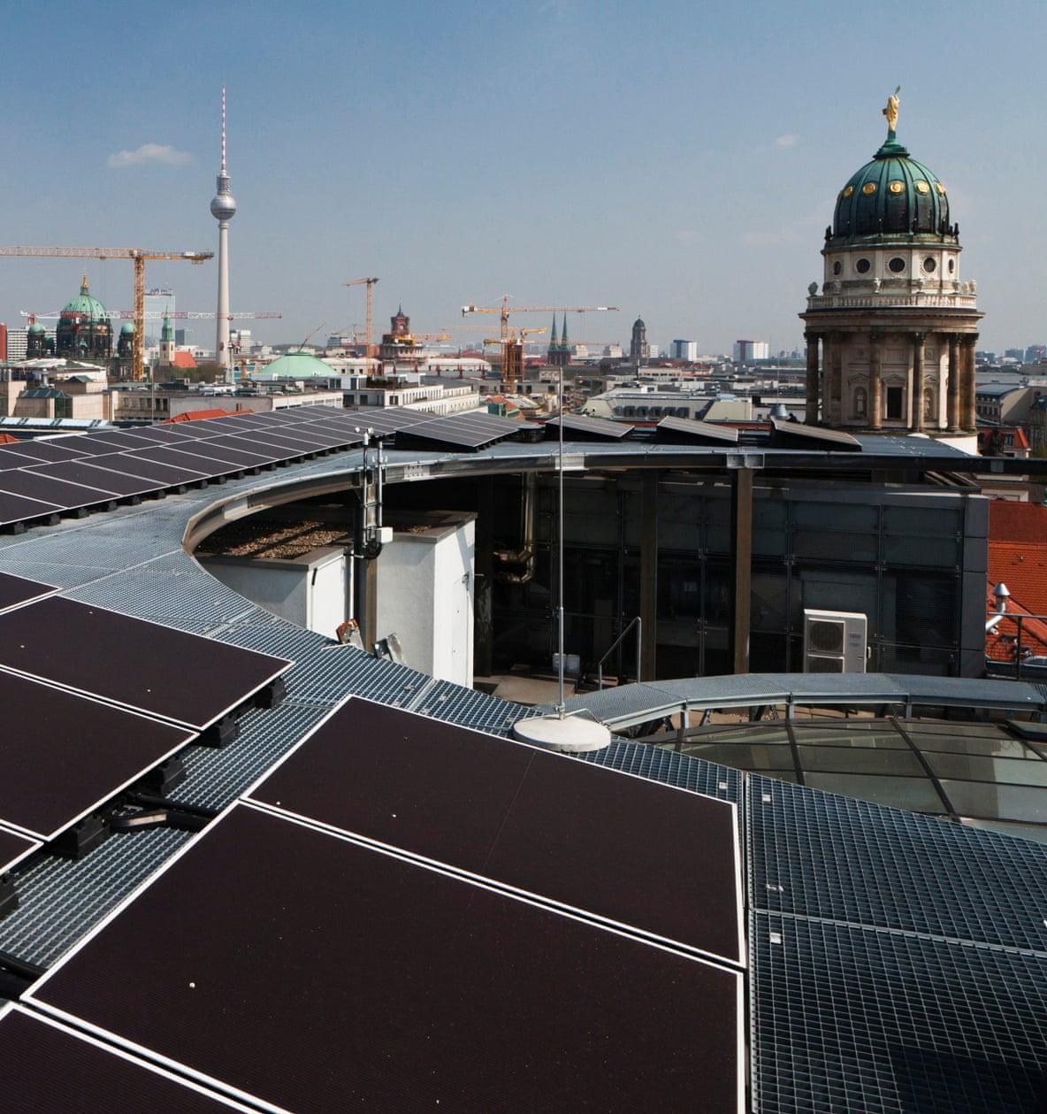 25% энергопотребности Берлина будут обеспечиваться за счет солнца