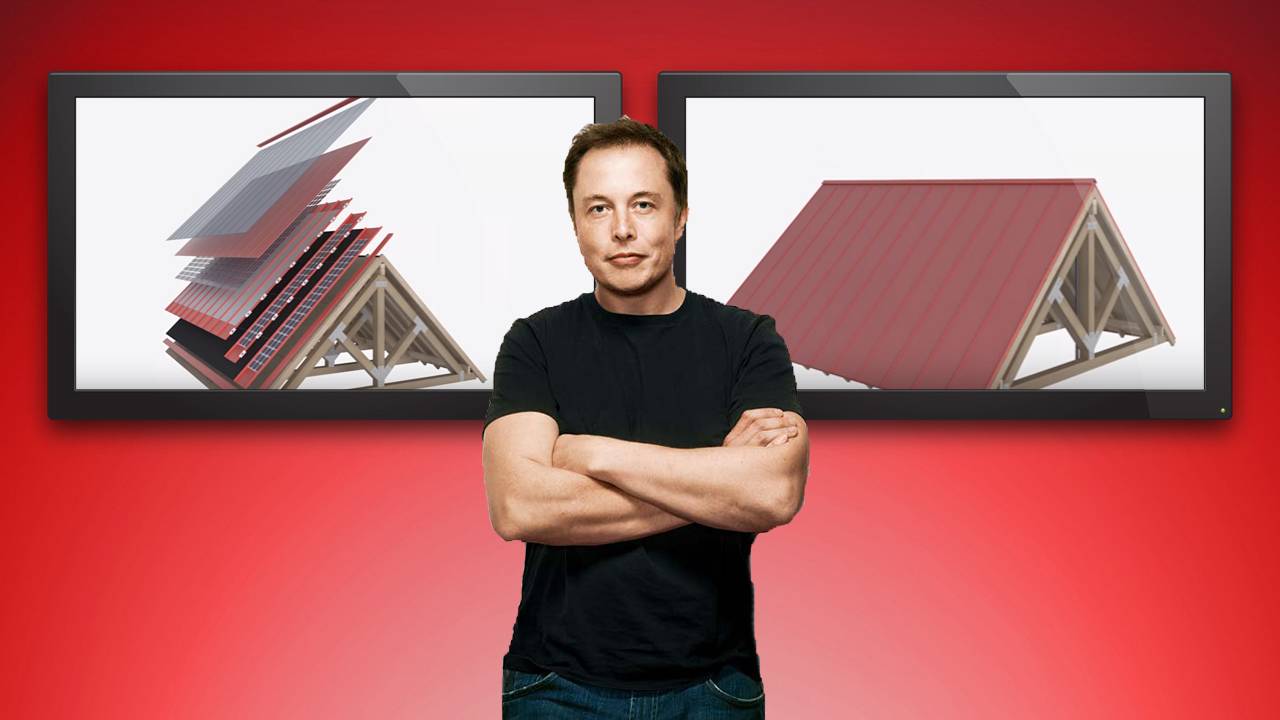 Основатель Tesla представил уникальные солнечные батареи