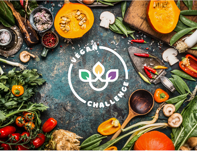 Во время бесплатного Vegan Challenge можно за 22 дня научиться веганству