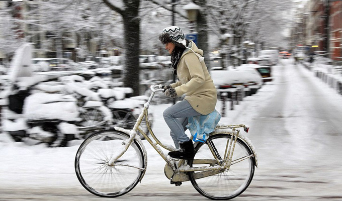 Зимняя акция «На работу на велосипеде» пройдет в Петербурге