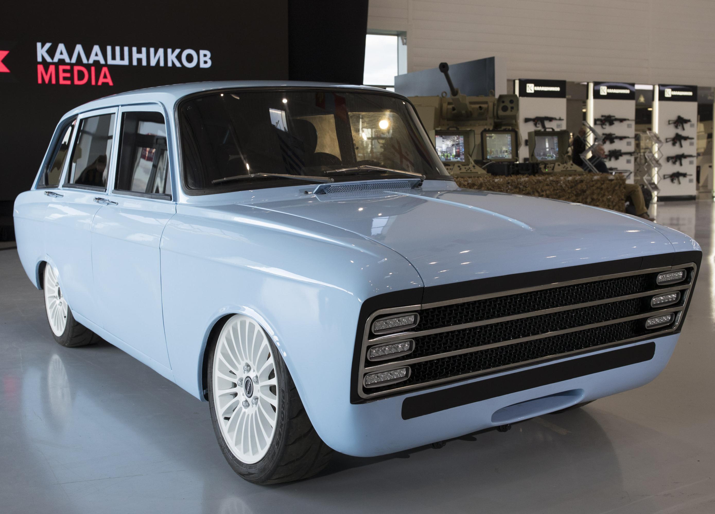 Концерн «Калашников» представил прототип электромобиля