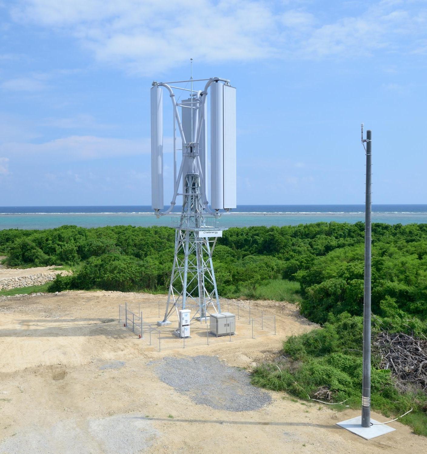 В Японии создали ветрогенератор на энергии тайфунов