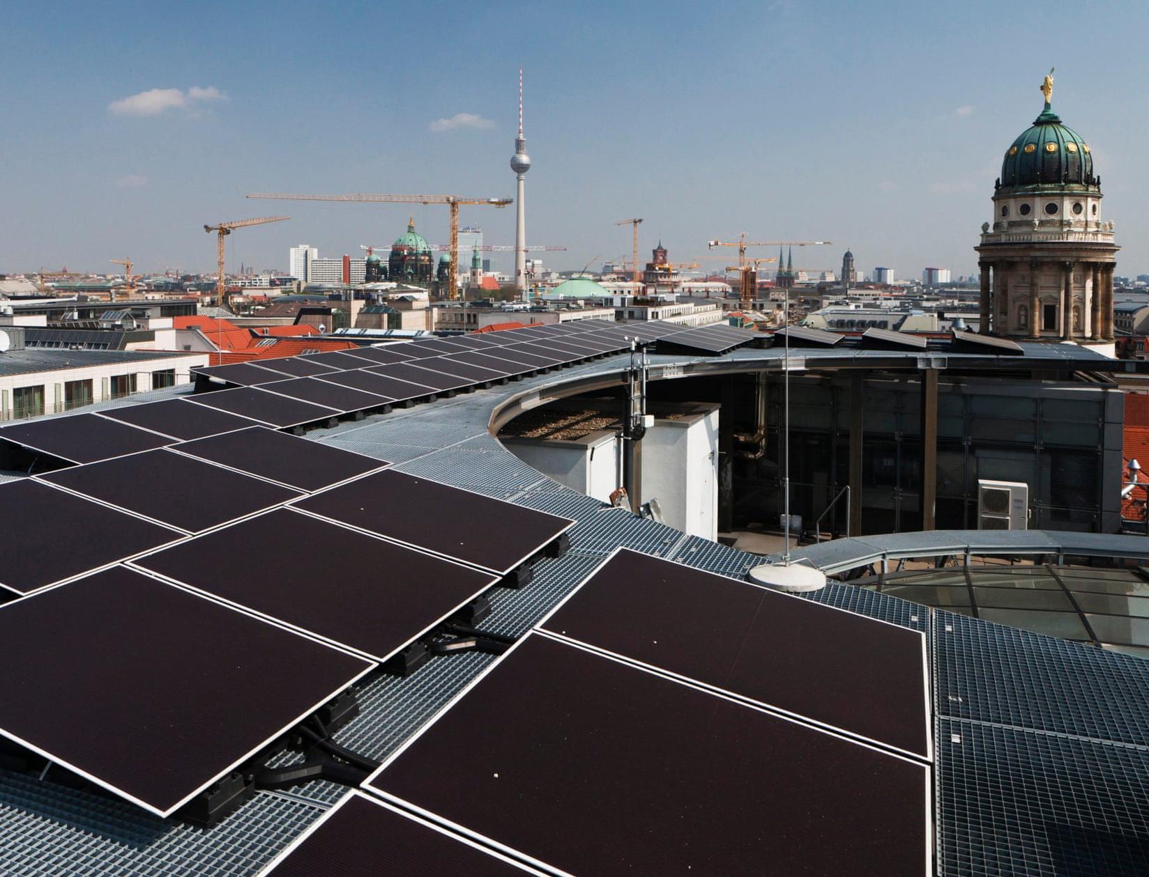 25% энергопотребности Берлина будут обеспечиваться за счет солнца