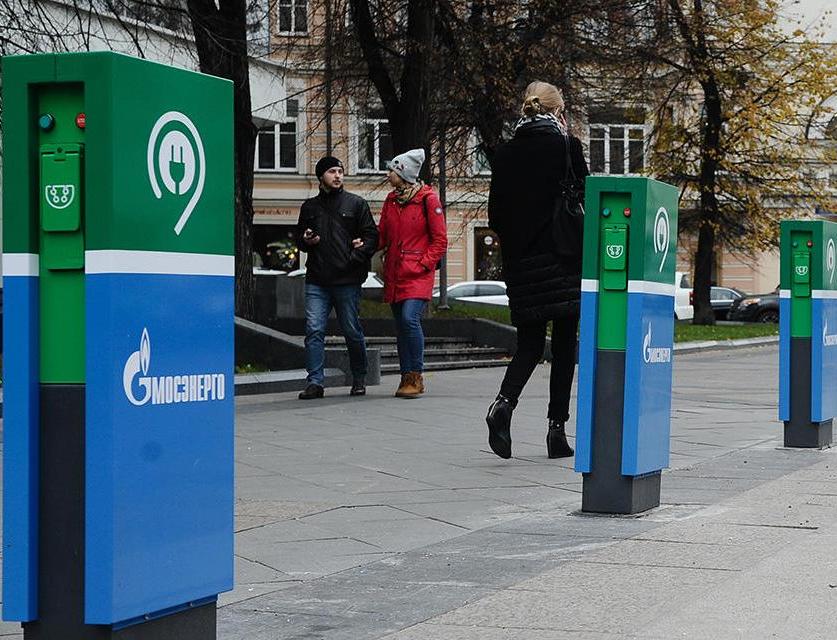 В Москве установят новые зарядки повышенной мощности для электромобилей 