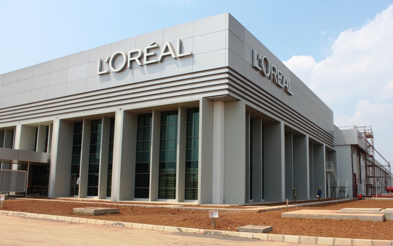 L’Oreal построила завод по очистке сточных вод