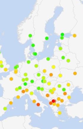 Составлен рейтинг самых грязных городов Европы