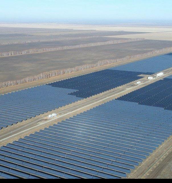 В Омской области запустили мощную солнечную электростанцию