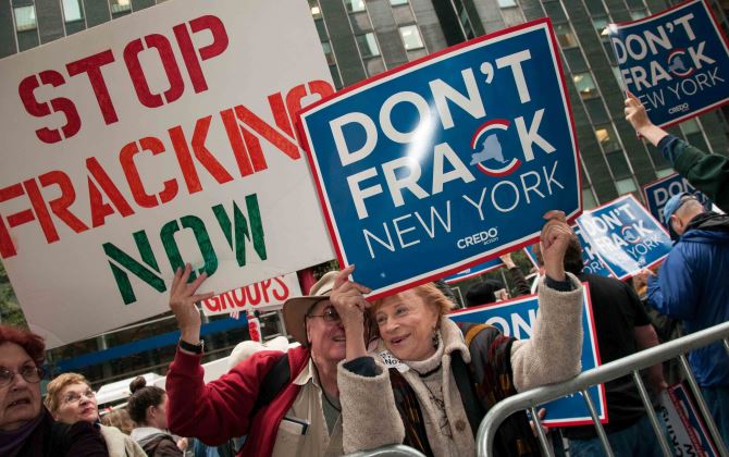 Нью-Йорк запретит неэкологичную добычу сланцевого газа