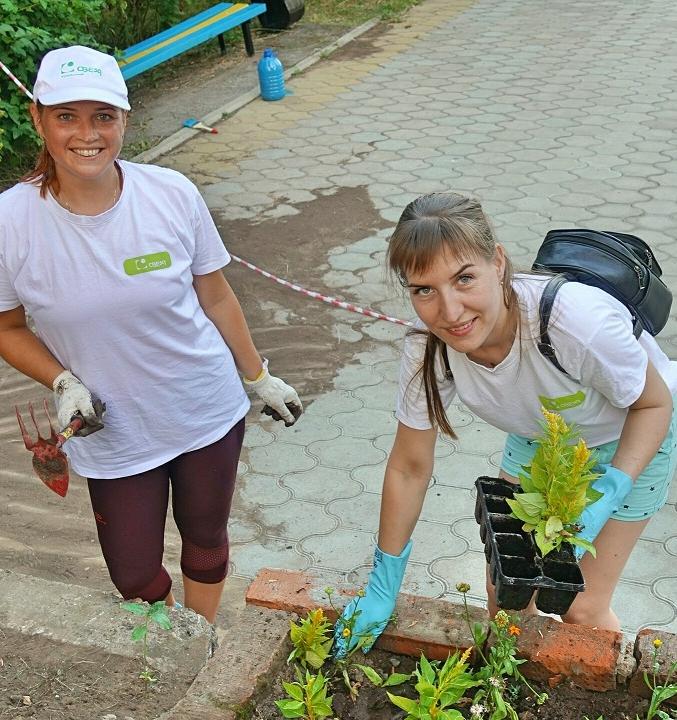Волонтеры «Свезы» провели экологические акции в Уральском