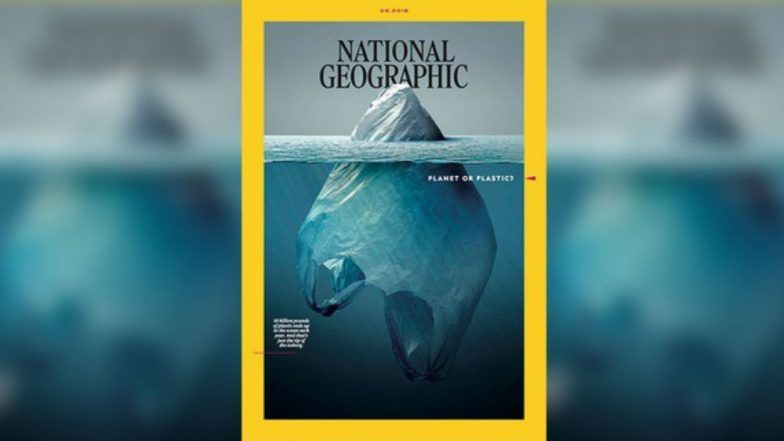 Журнал National Geographic заменил пластиковую упаковку бумажной
