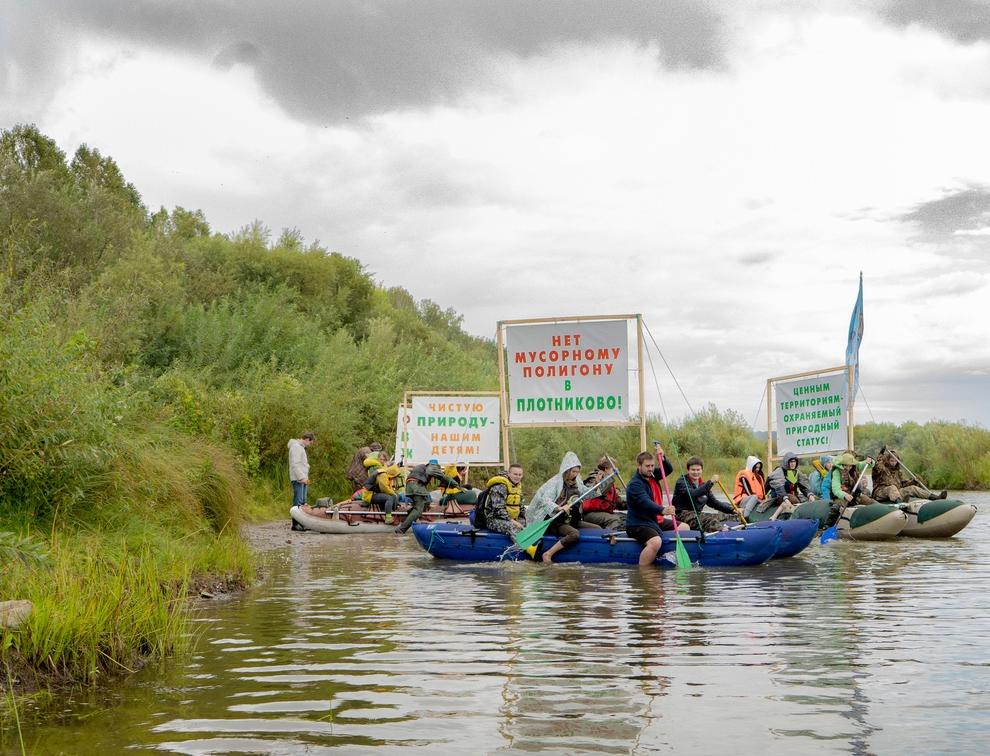 Как экоактивисты Новосибирской области провели сплав в защиту малых рек региона