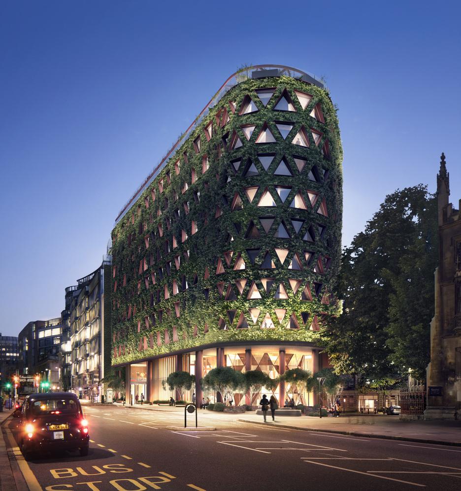 Отель в центре Лондона будет очищать воздух