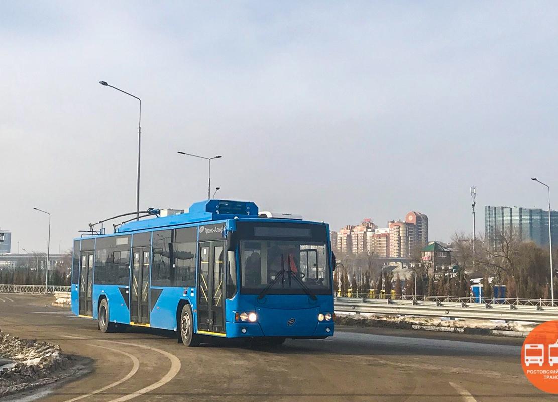 В Ростове-на-Дону запустили экологичный троллейбус
