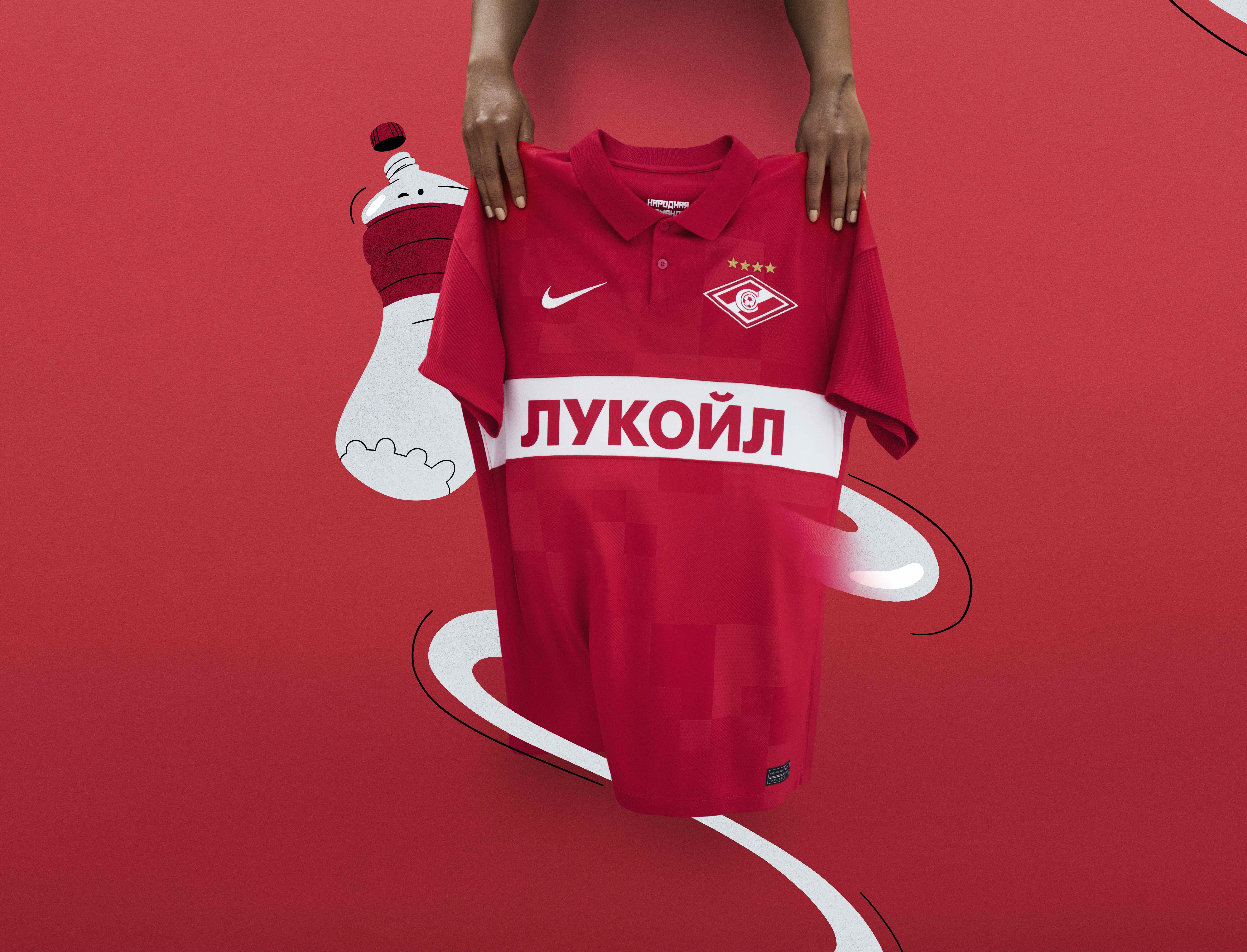 Nike представили форму «Спартак» из переработанного пластика