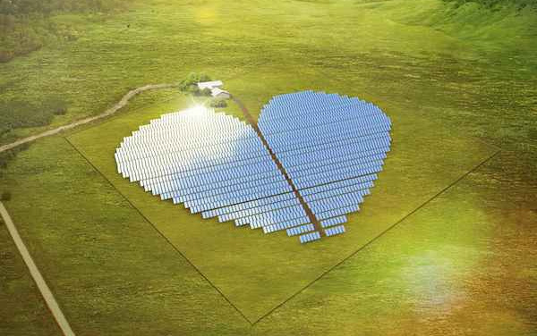 Во Франции построят солнечную электростанцию в форме сердца