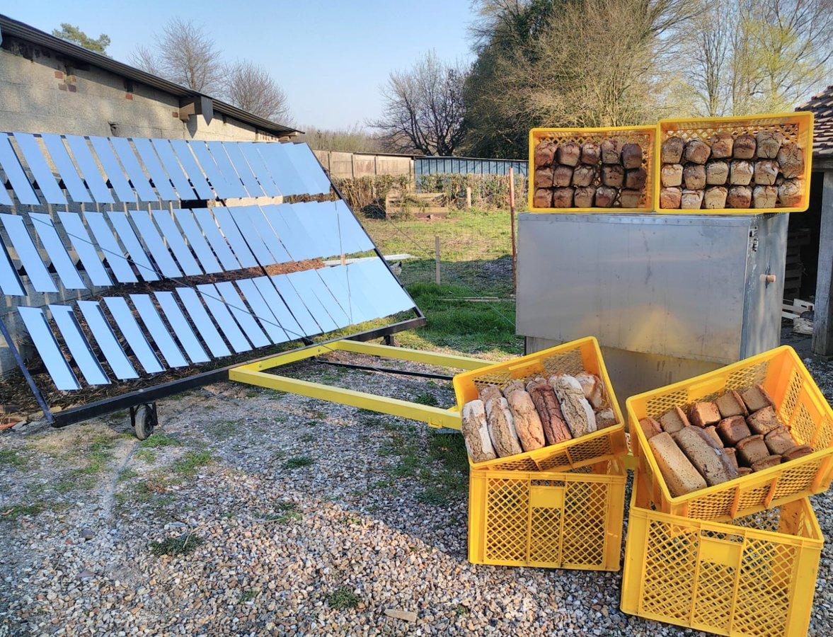 В Европе начали выпекать хлеб на солнечной энергии