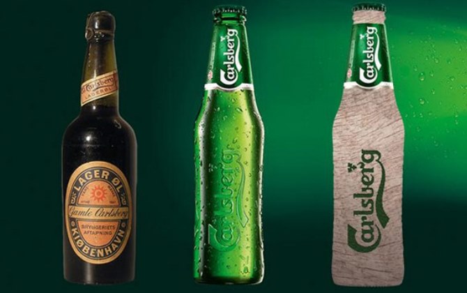 Carlsberg будет разливать пиво в картонные бутылки