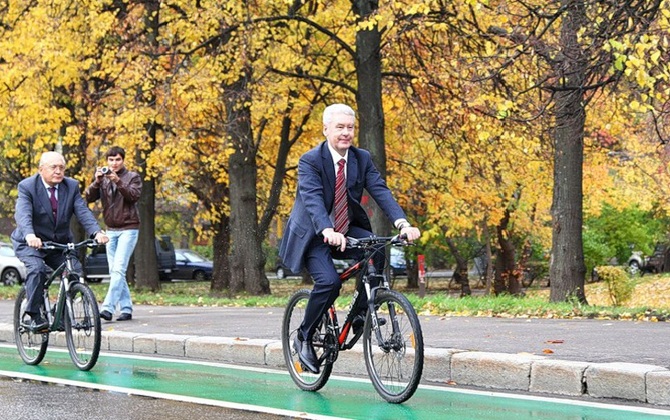 Московские компании поощрят сотрудников, приехавших на работу на велосипеде