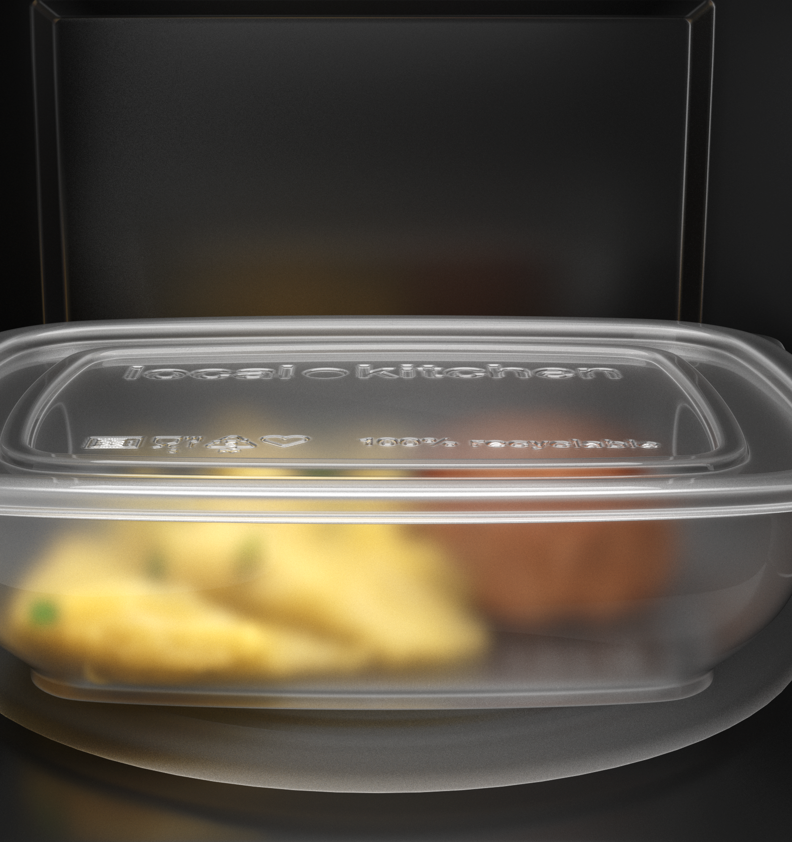 Новые контейнеры «Кухни на районе» содержат на 20% меньше PP5 пластика