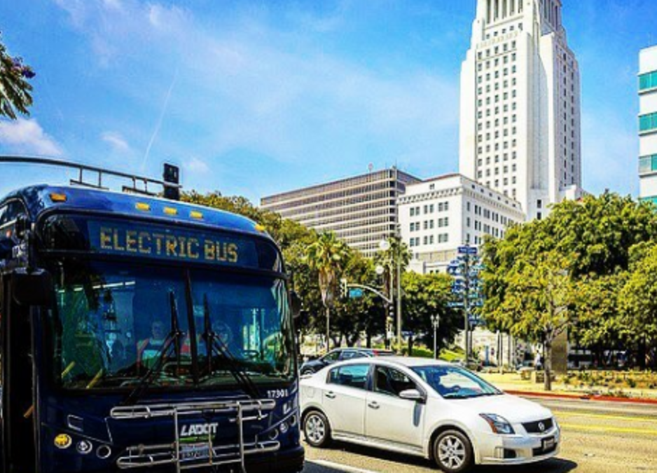 Весь общественный транспорт Лос-Анджелеса будет электрическим
