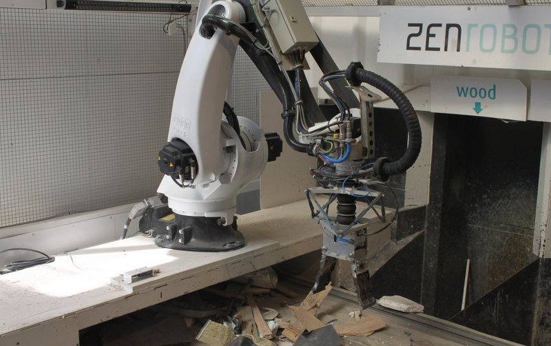 Ссылка дня: робот — сортировщик строительного мусора