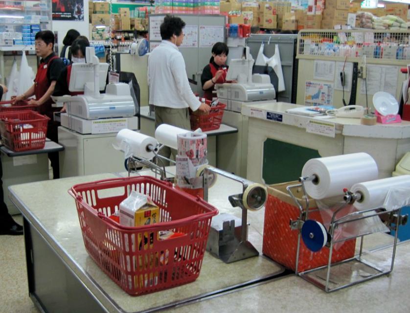 Одноразовые пластиковые пакеты в Японии сделают платными