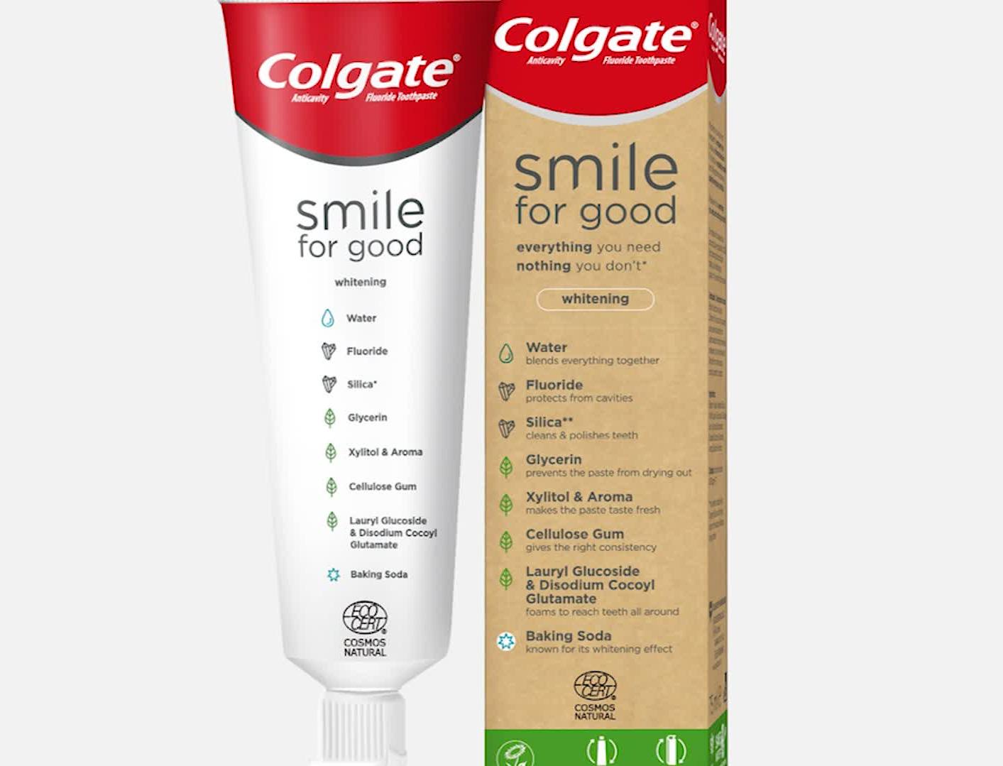 Colgate выпустит веганскую зубную пасту в перерабатываемом тюбике
