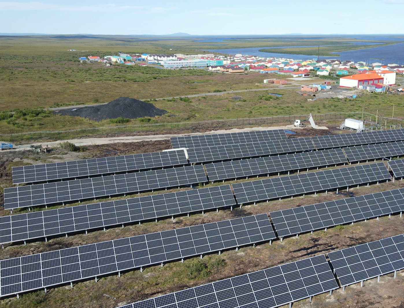 В Арктической зоне построили солнечные энергоустановки