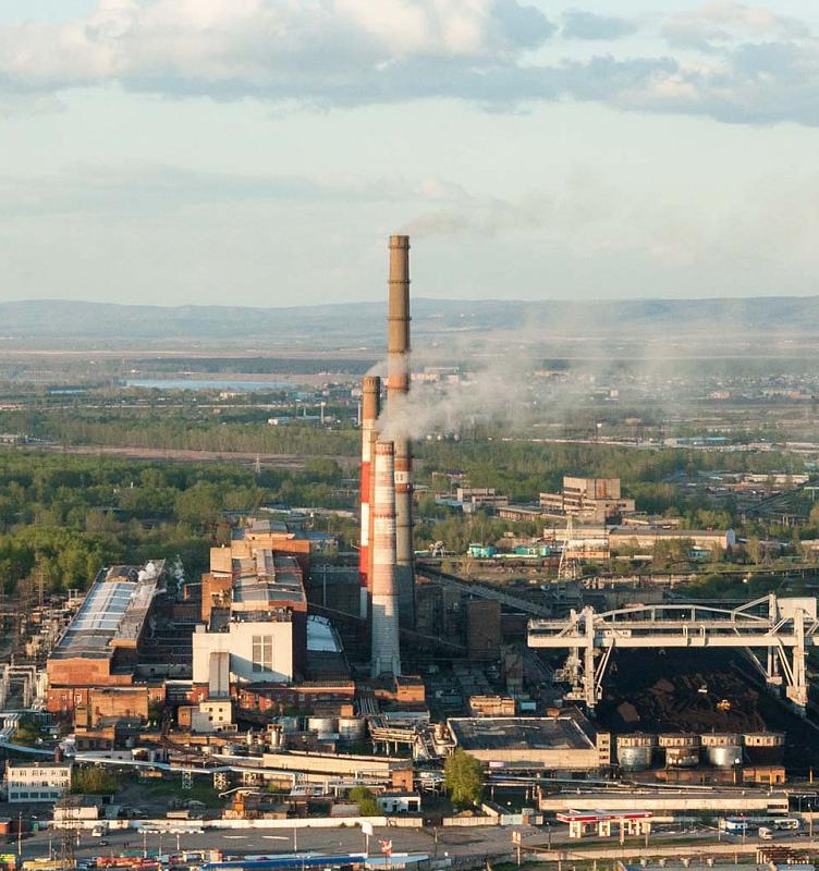 Вместо трех труб – одна, но большая: Сибирская генерирующая компания проводит экологическую модернизацию ТЭЦ