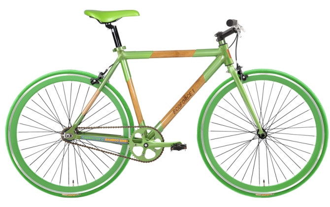 Вещь дня: велосипед из бамбука и переработанного алюминия