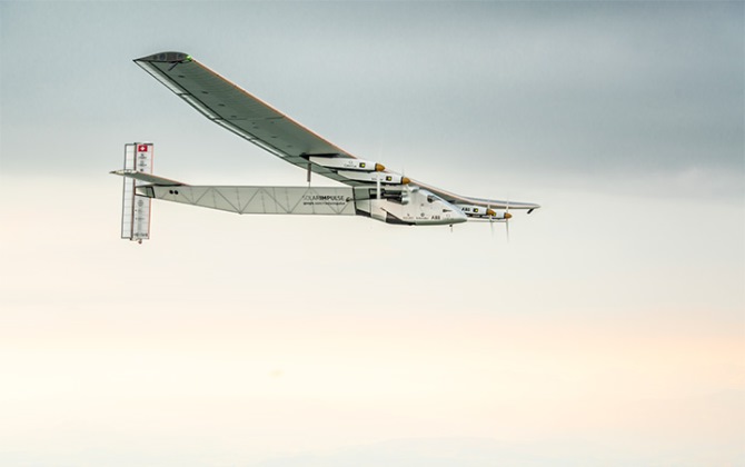 Ссылка дня: как самолет на солнечных батареях отправится в кругосветное путешествие